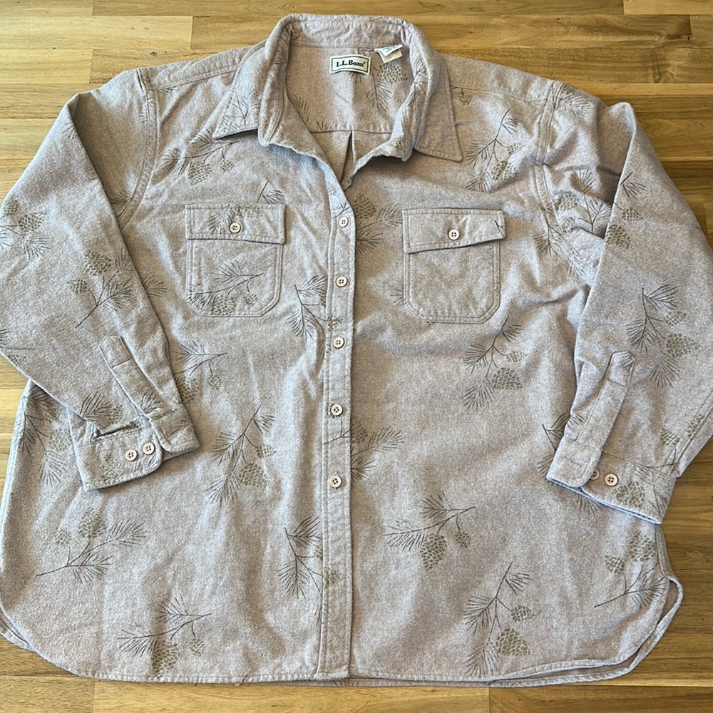 <3 L.L.Bean Vintage Cotton Button Down Shirt